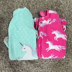 5T Unicorn Footie Pajamas